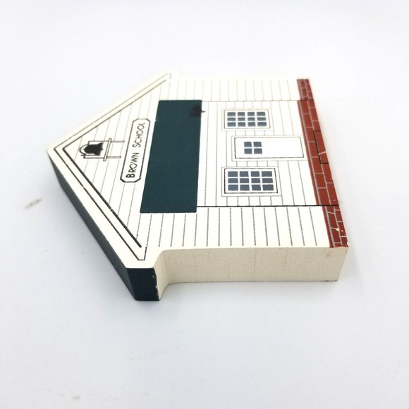 Cat's Meow Village Brown School 1991 Ohio Amish Series - Picture 5 of 8